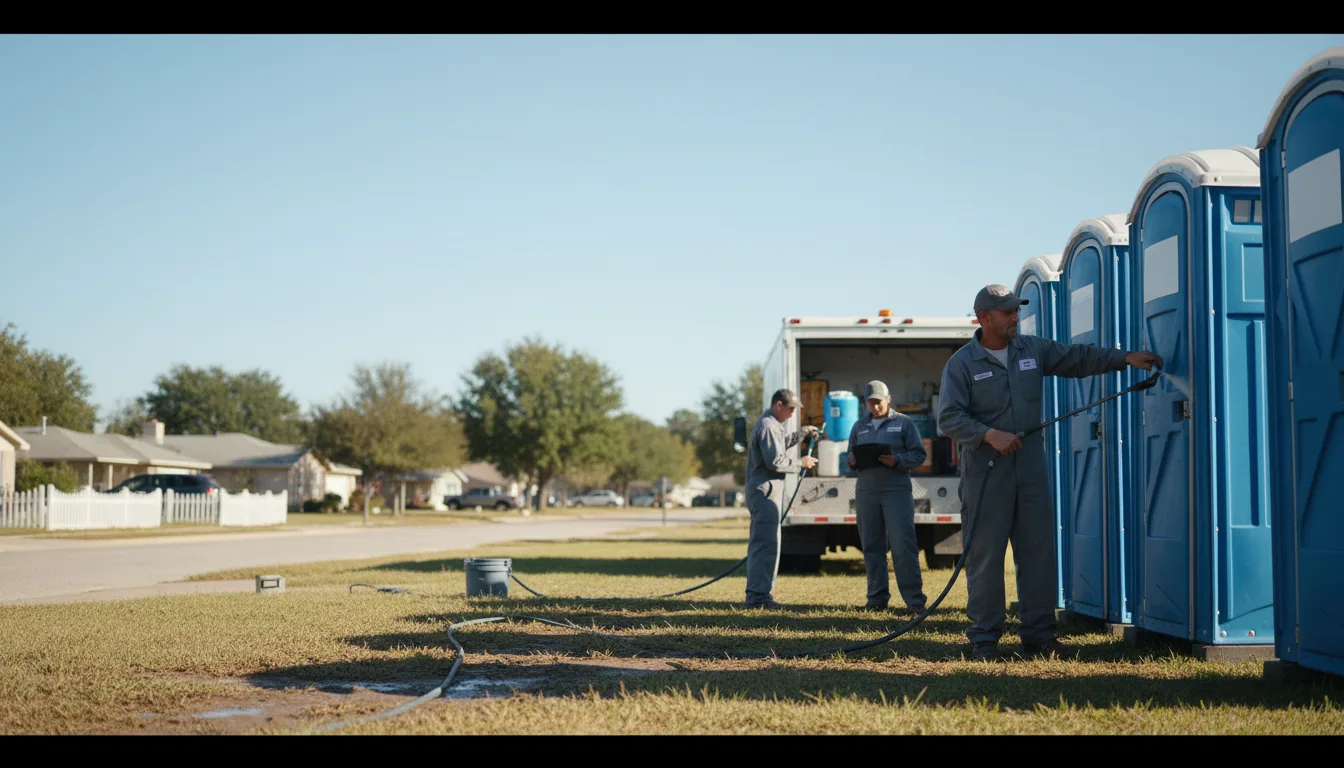 Long-Term Portable Toilet Rental in Ehrhardt, SC near me